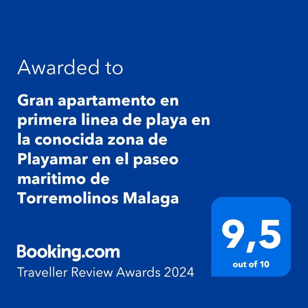 Exclusive Beachfront Apartment Torremolinos - Pool - Paddle - Tenis - Wifi - Central Aircon المظهر الخارجي الصورة